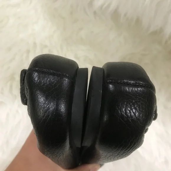 Tory Burch Women’s Reva Leather Flats Size 7.5 - Picture 8 of 10